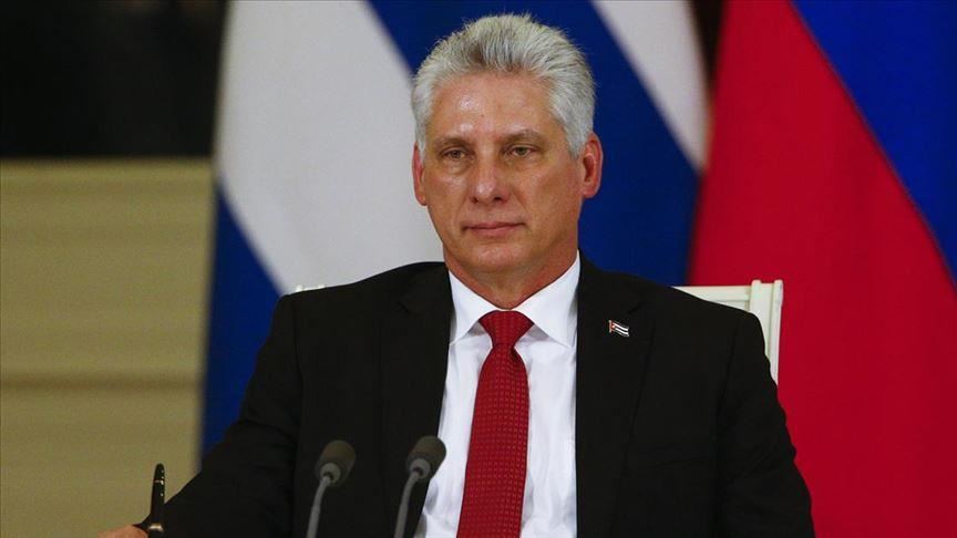 Cuban president says ready to talk with Biden