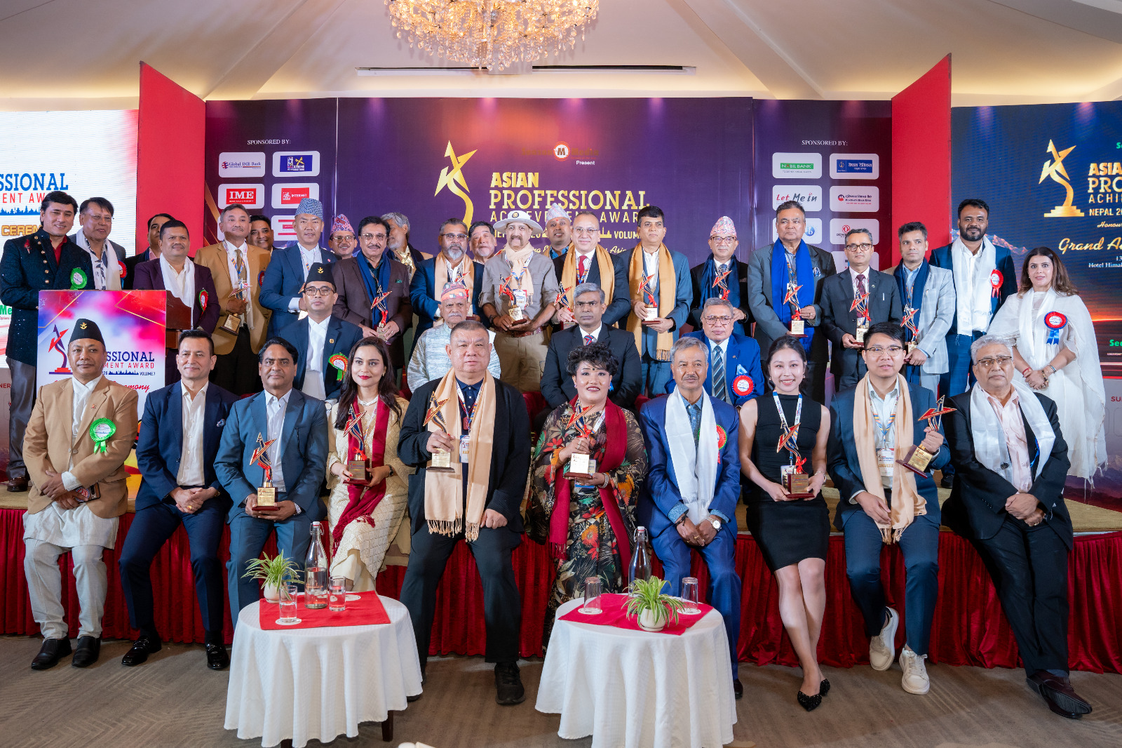 एसियन प्रोफेसनल एचिभमेन्ट अवार्डमा विभिन्न क्षेत्रका व्यक्तित्व सम्मानित